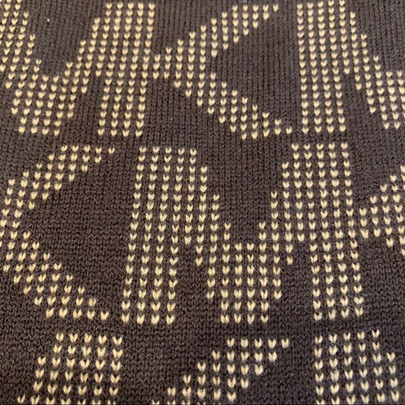NWOT Michael‎ Kors Brown Tan Reversible Winter Scarf - Picture 3 of 8